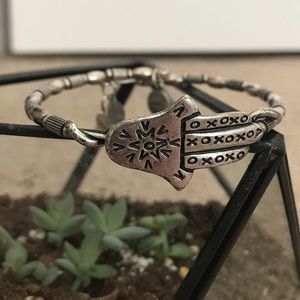 Vintage 66 Alex and Ani Hamsa bracelet
